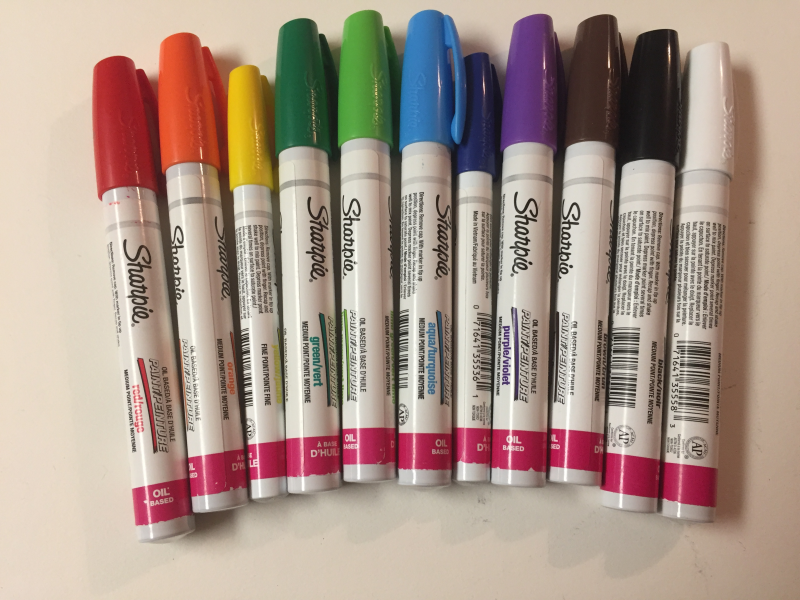 Sharpie Oil Paint Pens