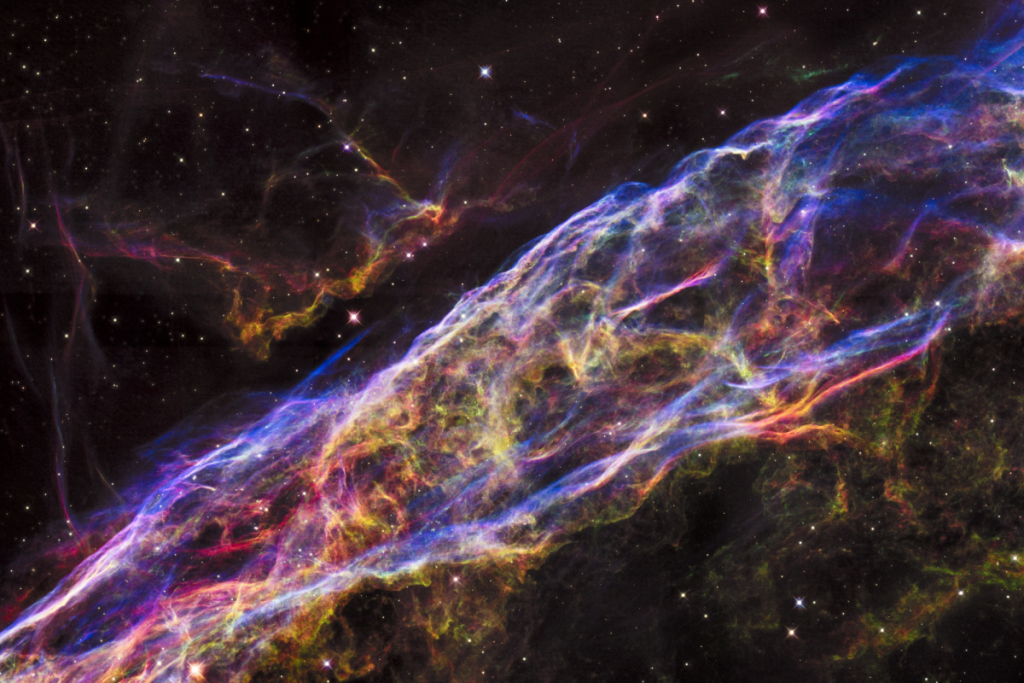 Veil Nebula Supernova Remnant from the Hubble Space Telescope